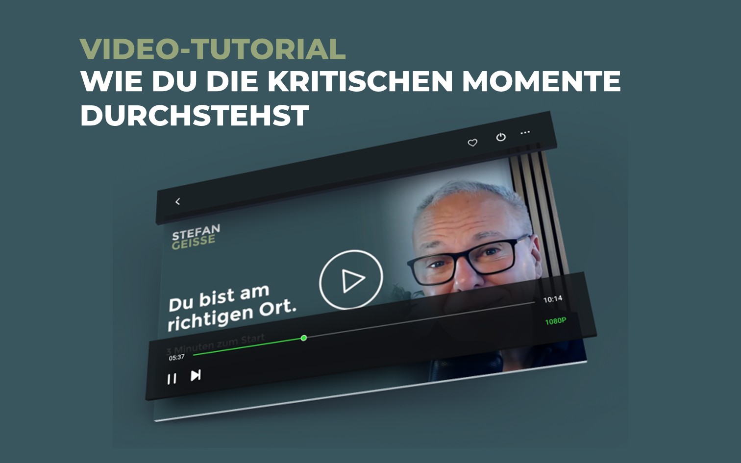 Willkommens-Video von Stefan Geisse